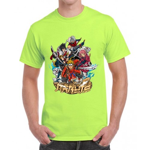 Anime Team Graphic Printed T-shirt