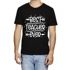 Men's Arrow Best Teacher Graphic Printed T-shirt