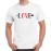 Men's Arrow Love Graphic Printed T-shirt