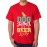 Dog Father Beer Lover Graphic Printed T-shirt