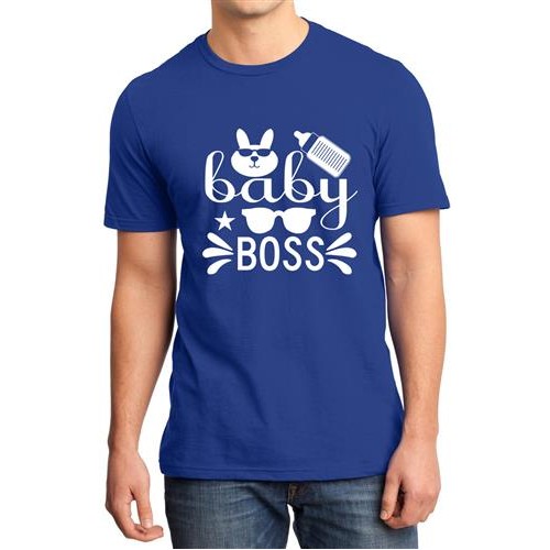 Men's Boss Baby  Graphic Printed T-shirt