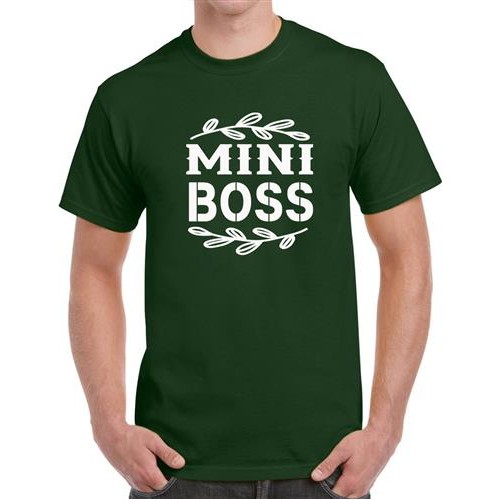 Men's Boss Mini Graphic Printed T-shirt