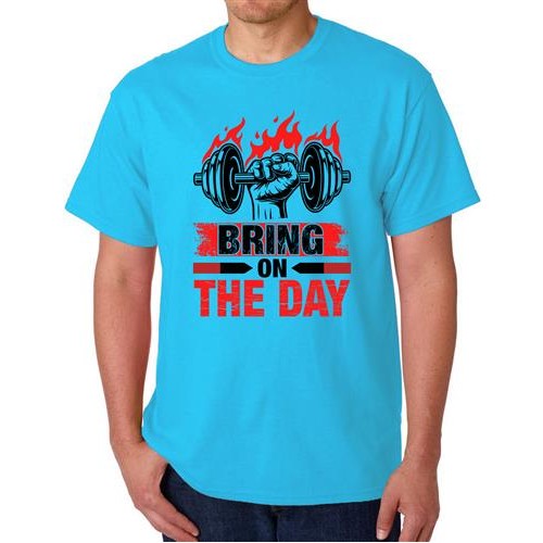Men's Bring On Day Graphic Printed T-shirt