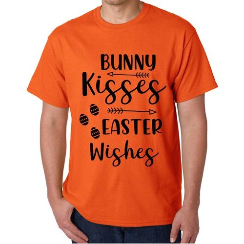 Men's Bunny Wishes Graphic Printed T-shirt