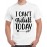 Men's Can't Adult Today Graphic Printed T-shirt