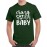 Men's Cat Crazy Baby Graphic Printed T-shirt