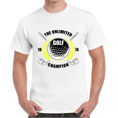 Men's Champion Golf Unlimited Graphic Printed T-shirt