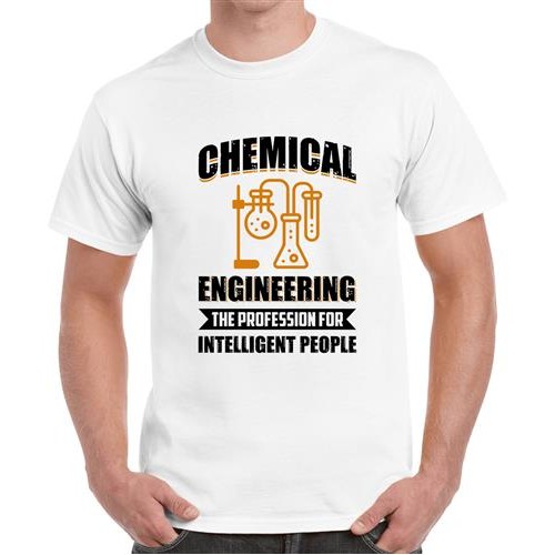 Men's Chemical Profession People Graphic Printed T-shirt