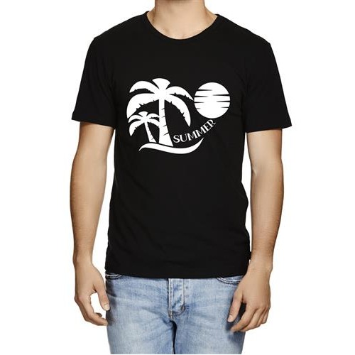 Men's Coconut Summer Graphic Printed T-shirt