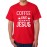 Men's Coffee Jesus Graphic Printed T-shirt