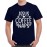 Men's Coffee Naps Graphic Printed T-shirt