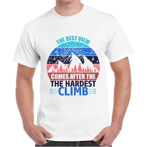 Men's Come After Climb Graphic Printed T-shirt