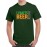 Men's Crafts Beer Graphic Printed T-shirt