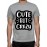 Men's Crazy But Cute Graphic Printed T-shirt