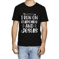 Men's Cupcake Jesus Graphic Printed T-shirt