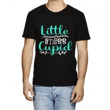 Men's Cupid Miss Little Graphic Printed T-shirt