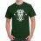 Men's D King Skull Graphic Printed T-shirt