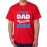 Men's Dad Awesome Nurse Graphic Printed T-shirt