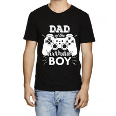 Men's Dad Boy Birthday Graphic Printed T-shirt