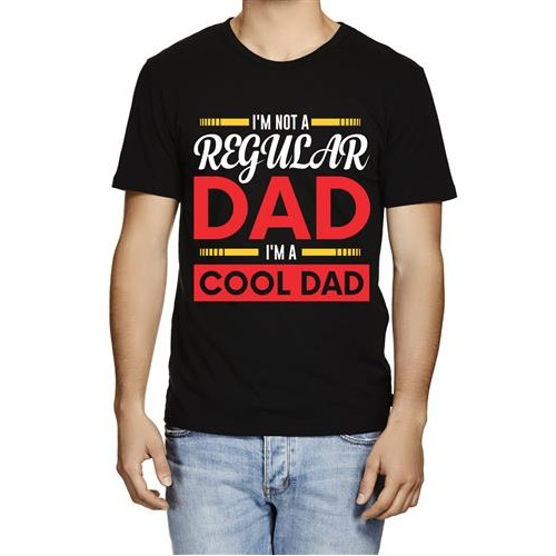 Men's Dad Cool Dad Graphic Printed T-shirt