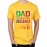 Men's Dad Hero Love Graphic Printed T-shirt