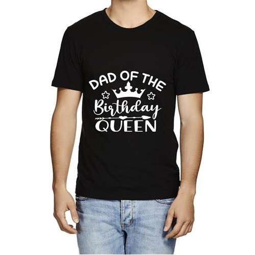 Men's Dad Queen Graphic Printed T-shirt