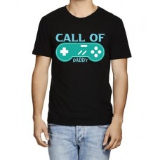 Men's Daddy Call Graphic Printed T-shirt