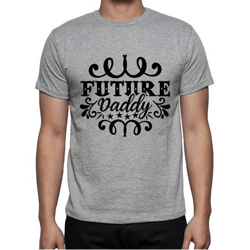 Men's Daddy Future Graphic Printed T-shirt