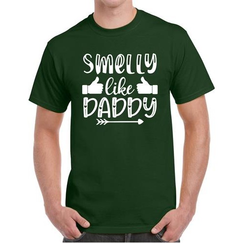 Men's Daddy Smelly Graphic Printed T-shirt