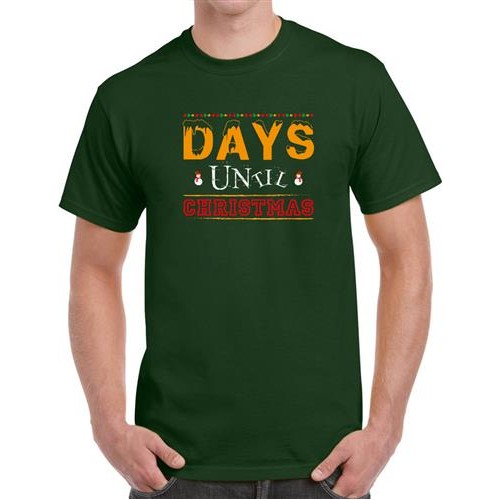Men's Days Until Graphic Printed T-shirt