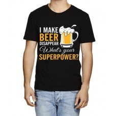 Men's Disappear Superpower Graphic Printed T-shirt