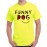 Men's Dog Funny Graphic Printed T-shirt
