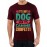 Men's Dog Hair Canine Graphic Printed T-shirt