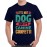 Men's Dog Hair Canine Graphic Printed T-shirt