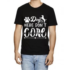 Men's Dog Here Core Graphic Printed T-shirt