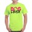 Men's Dog Lover  Graphic Printed T-shirt