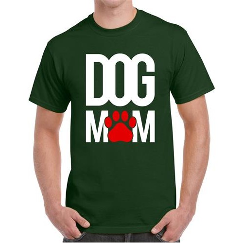 Men's Dog Mom Feet Graphic Printed T-shirt