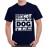 Men's Dog Not Going Graphic Printed T-shirt