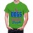 Men's Dogs Favorite Graphic Printed T-shirt