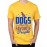Men's Dogs Favorite Graphic Printed T-shirt