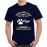 Men's Dogs Golf Humans Graphic Printed T-shirt