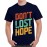Men's Don't Lost Hope Graphic Printed T-shirt