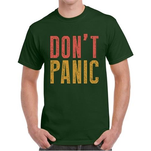Don't Panic Graphic Printed T-shirt