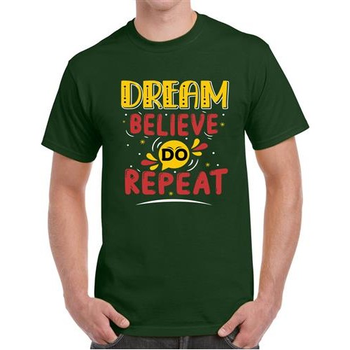 Men's Dream Repeat Graphic Printed T-shirt