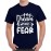 Men's Dream Without Fear Graphic Printed T-shirt