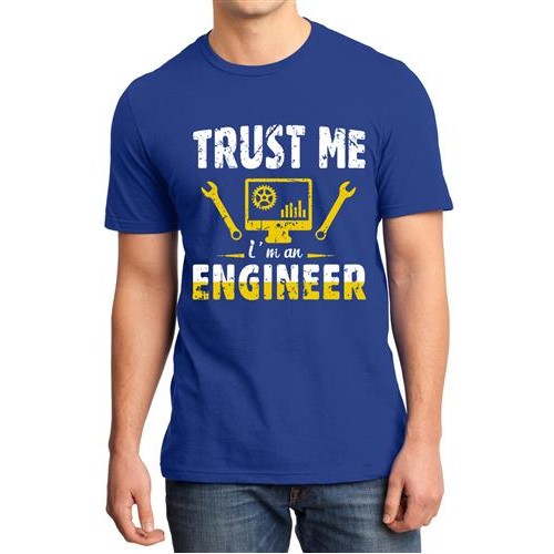Men's Engineer Trust Graphic Printed T-shirt