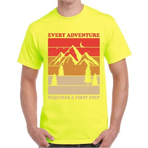 Men's Every Adventure Graphic Printed T-shirt
