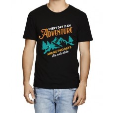 Men's Every Day Two Days Graphic Printed T-shirt