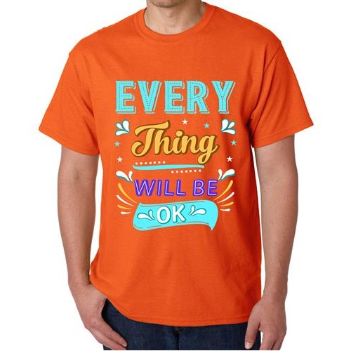 Men's Every Thing Be Graphic Printed T-shirt