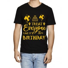 Men's Everyone It Birthday Graphic Printed T-shirt